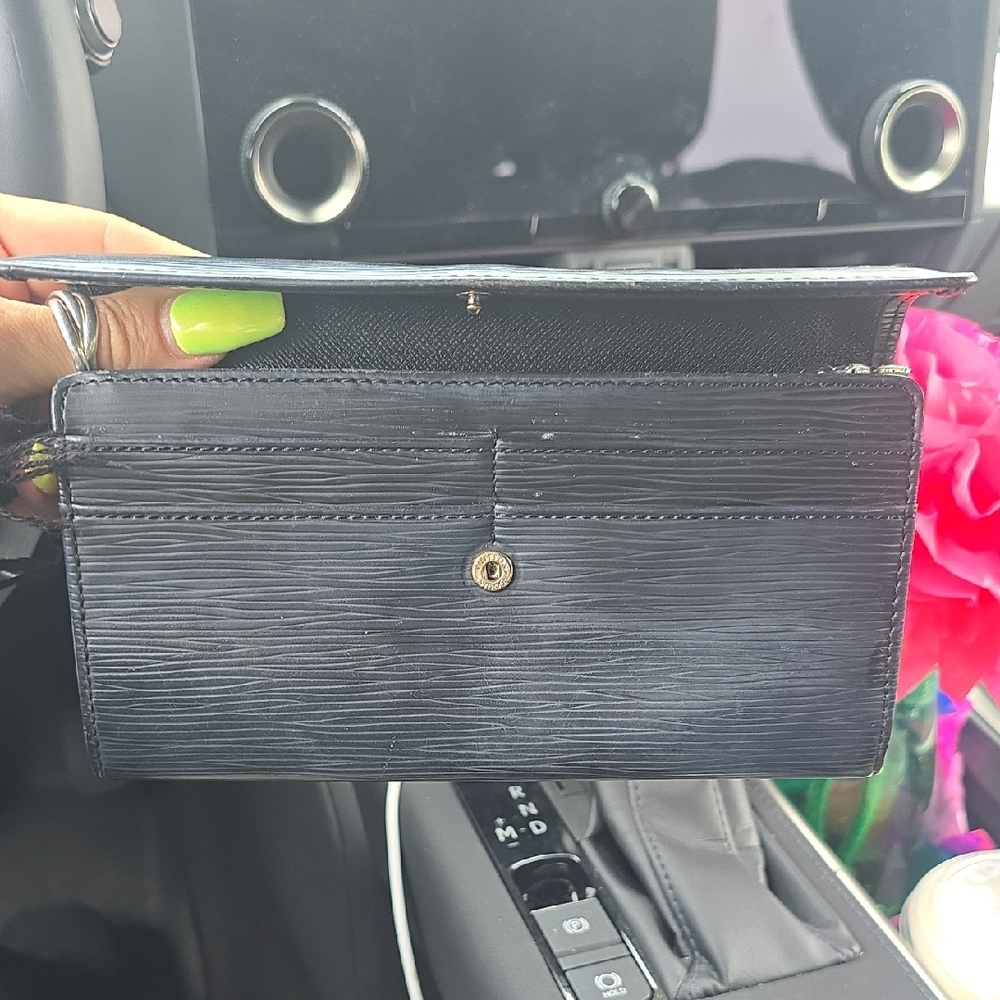 Louis Vuitton Charcoal Epi Leather Wallet - Picture 14 of 14